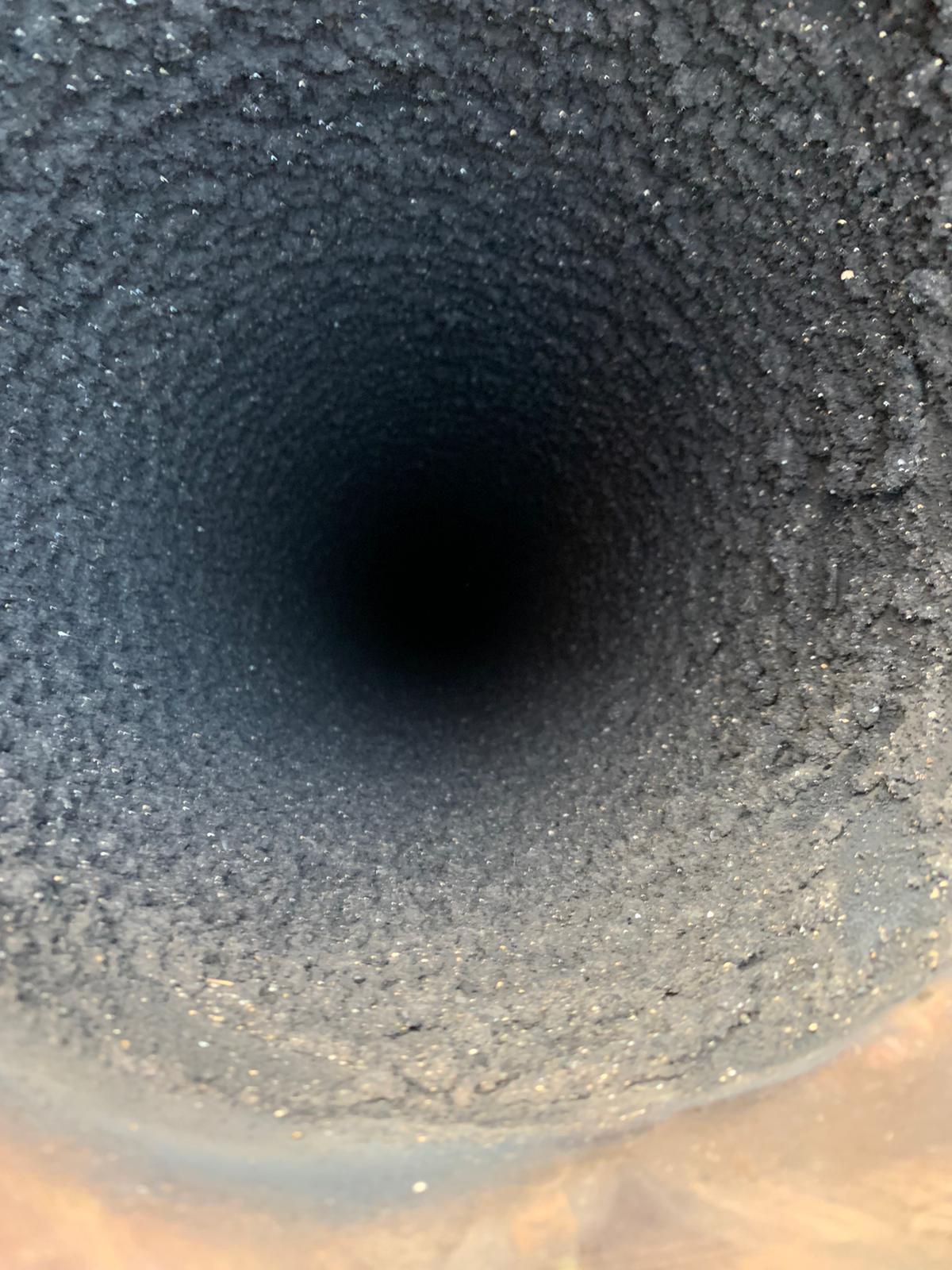 Chimney Cleaning Before